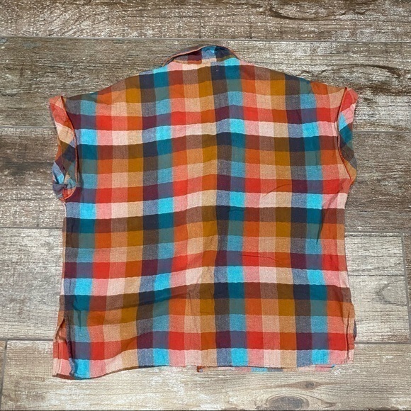 Madewell | Plaid Button Down - Picture 7 of 7